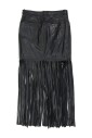 jupe-en-cuir-noire-a-franges-aw24