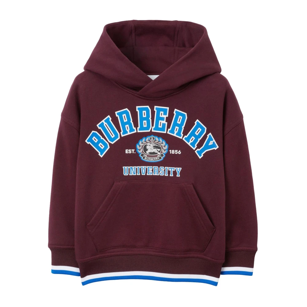 Burberry Barn Logo Hoodie Topp Red, Pojke