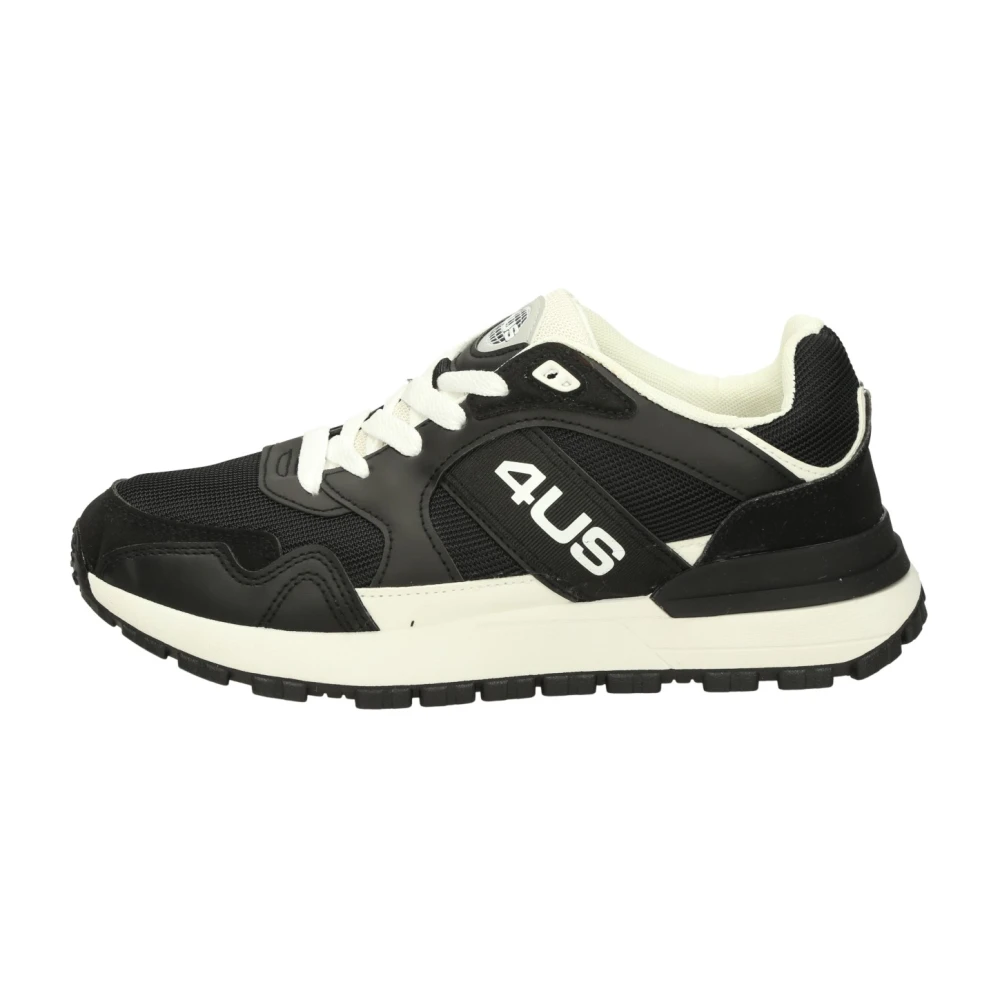 Paciotti Sneakers Bassa Heren Schoenen Zwart