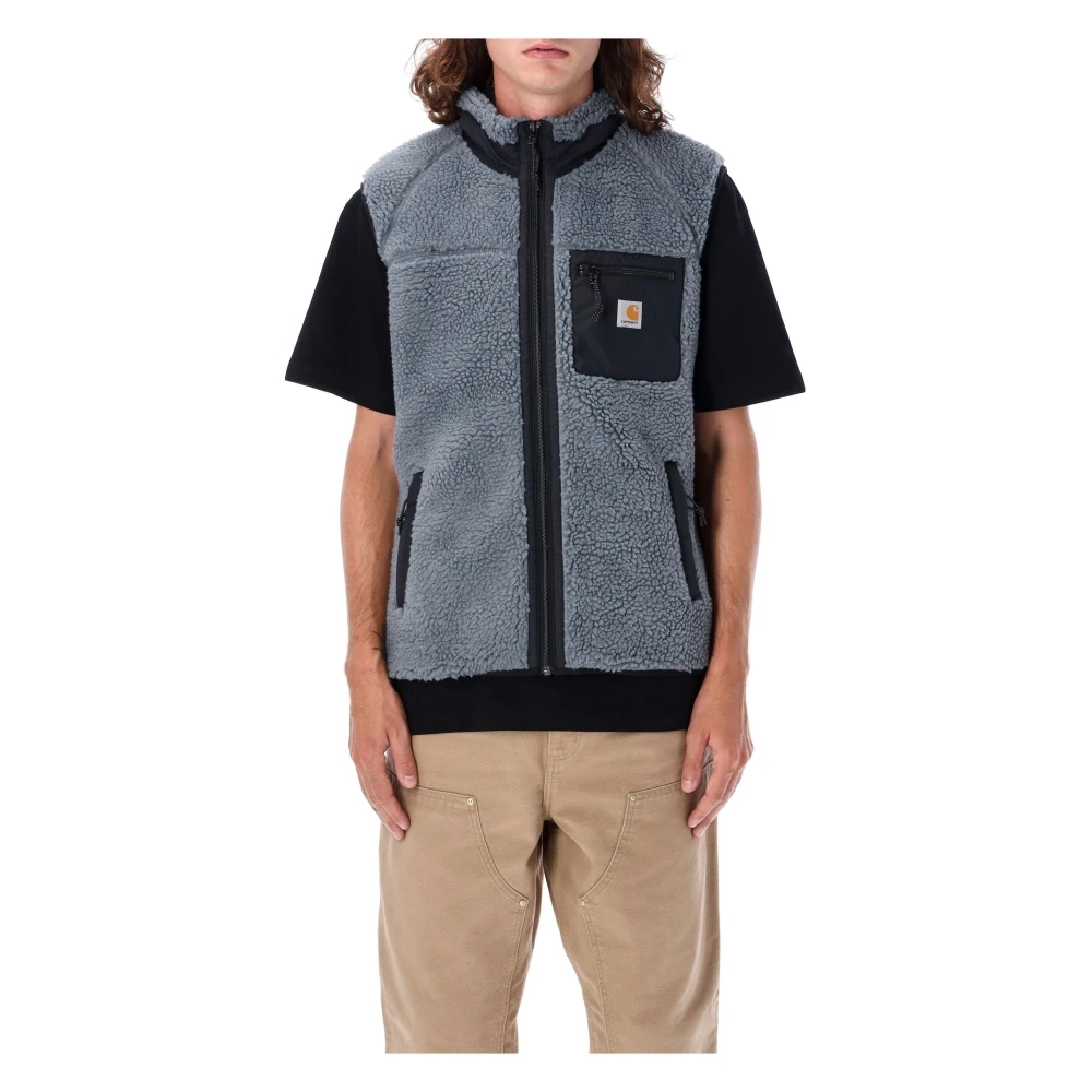 Carhartt WIP Grijze Duif Buitenkleding Vest Aw24 Gray Heren