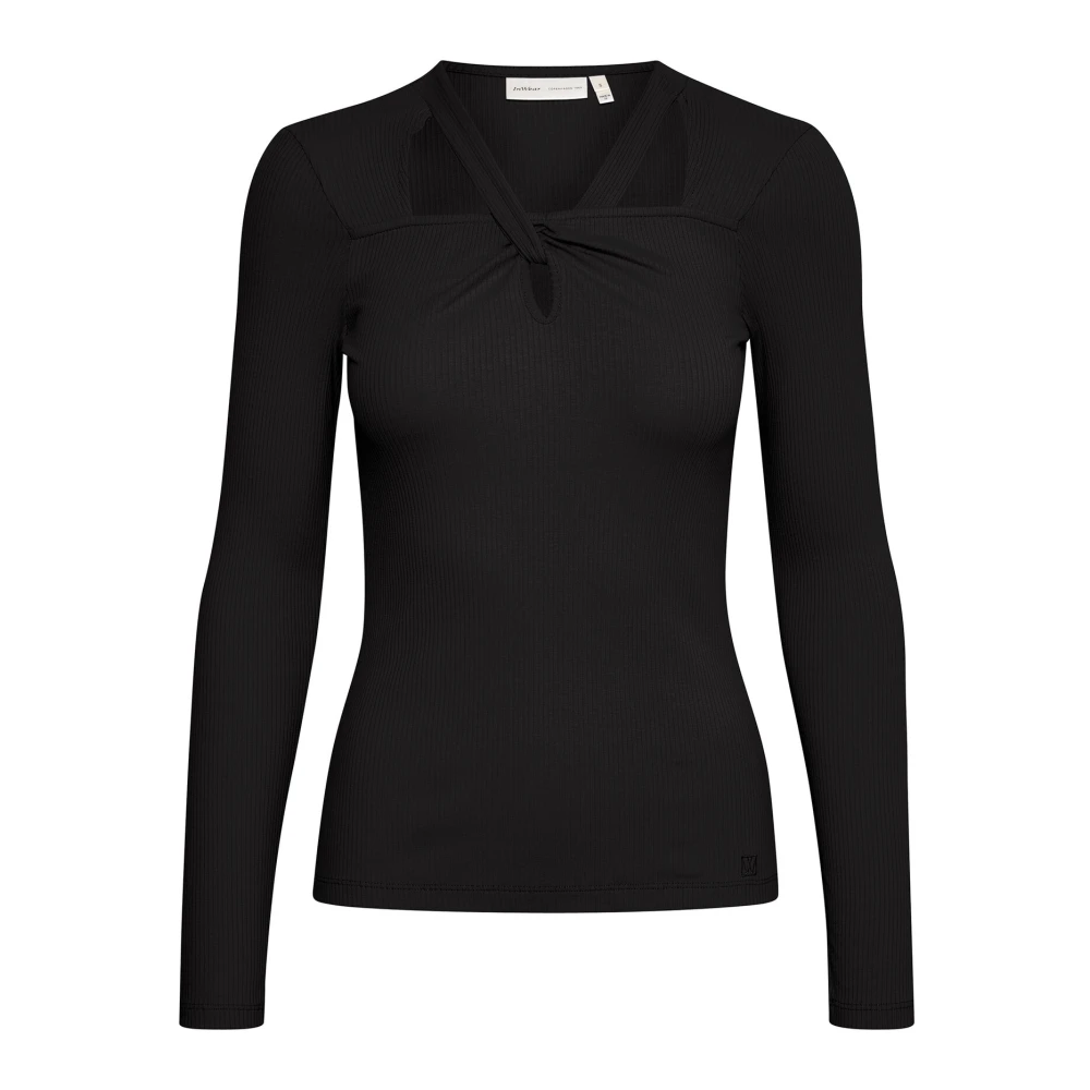 Inwear Pukiw Long Sleeve Toppe T-Shirts 30109401 Black