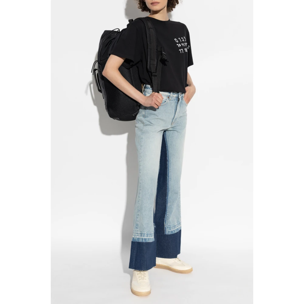 MM6 Maison Margiela Jeans met Vintage Effect Blue Dames