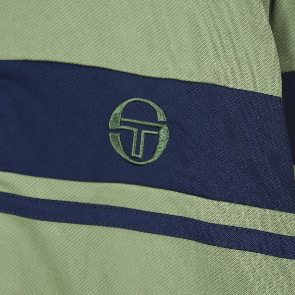 Sergio Tacchini Heren Trainingspak Jas Olivine Green Heren