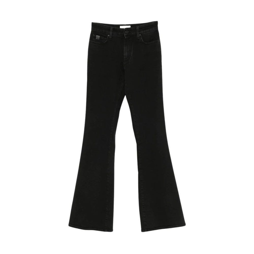 Jacob Cohën Flared Jeans - Female - Flare Jeans - Black - W28 - Jeans