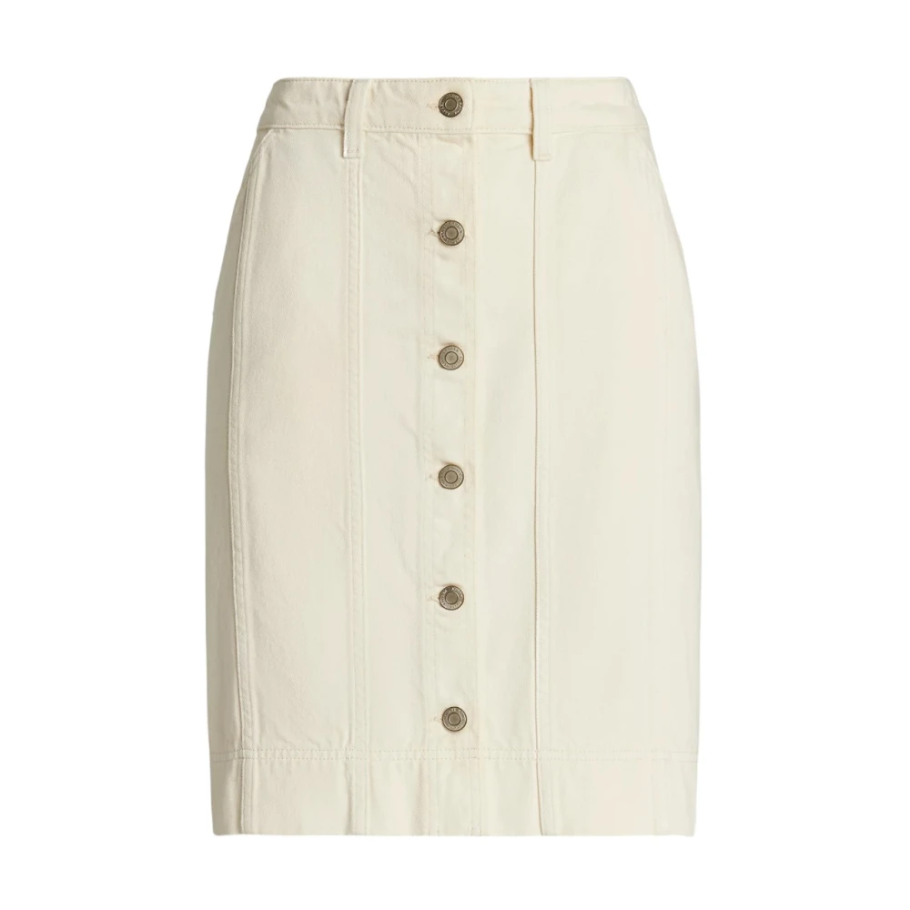 Ralph Lauren Korte Rok White Dames