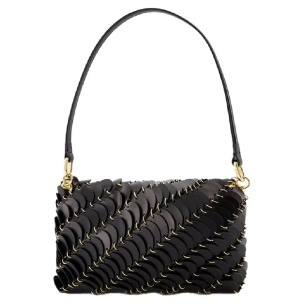 Paco Rabanne Leather handbags Black Dames