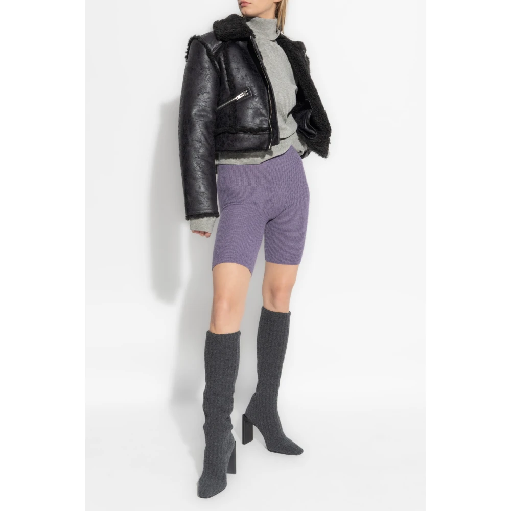 Stand Studio Shearling jas Nyrah Black Dames