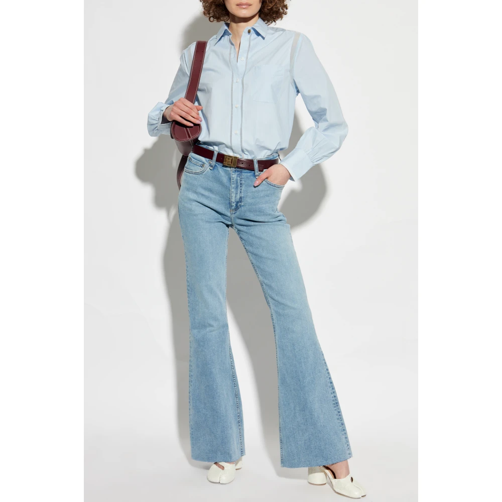 Rag & Bone Jeans The Dahlia Blue Dames