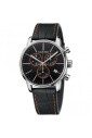 elegante-montre-a-quartz-avec-cadran-noir-et-bracelet-en-cuir