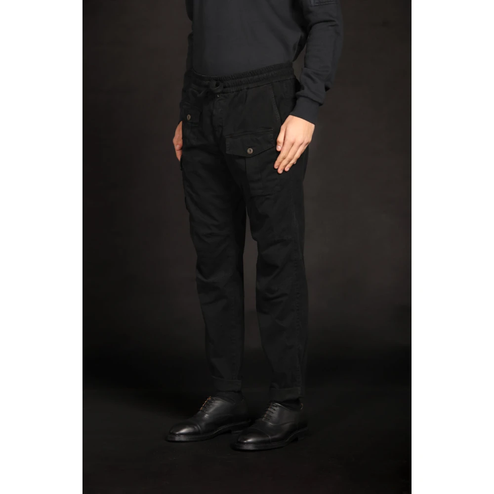 Mason's Cargo broek met wortelpasvorm Limited Edition Black Heren