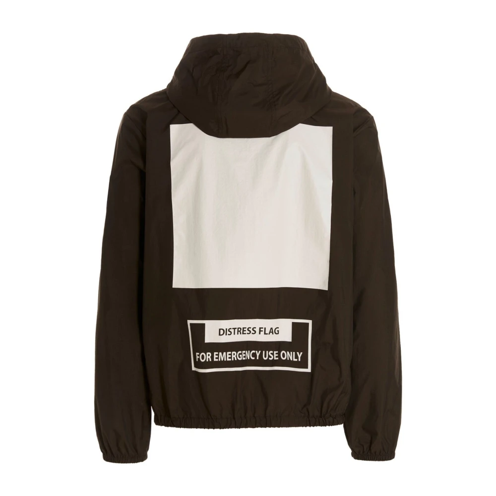 Moncler Cort Jack met Trekkoord Capuchon Green Heren
