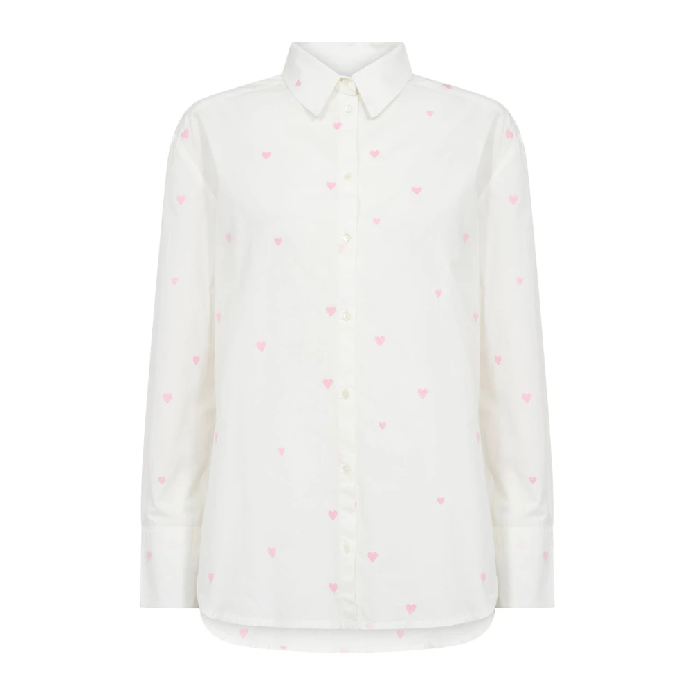 Saint Tropez Women's White Shirts, S, Diannesz Shirt