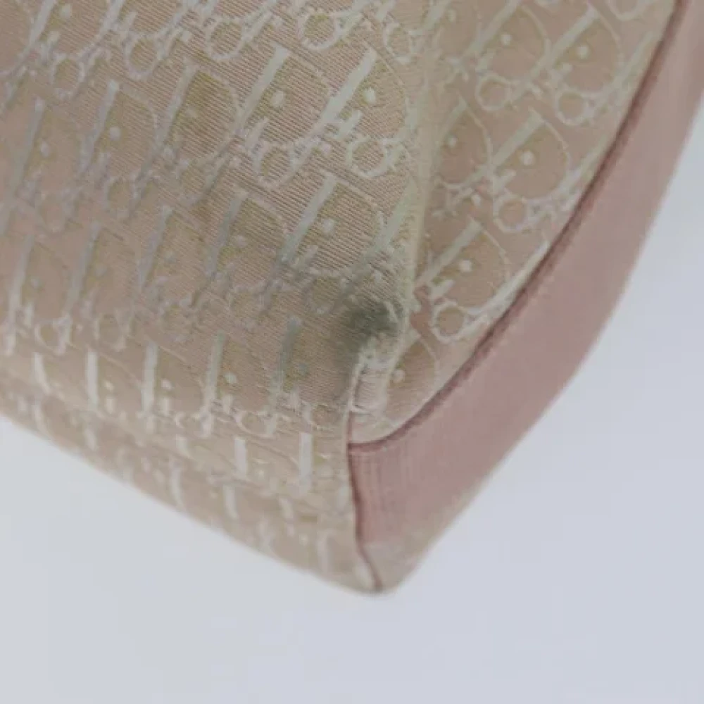 Dior Vintage Pre-owned Canvas dior-bags Pink Dames