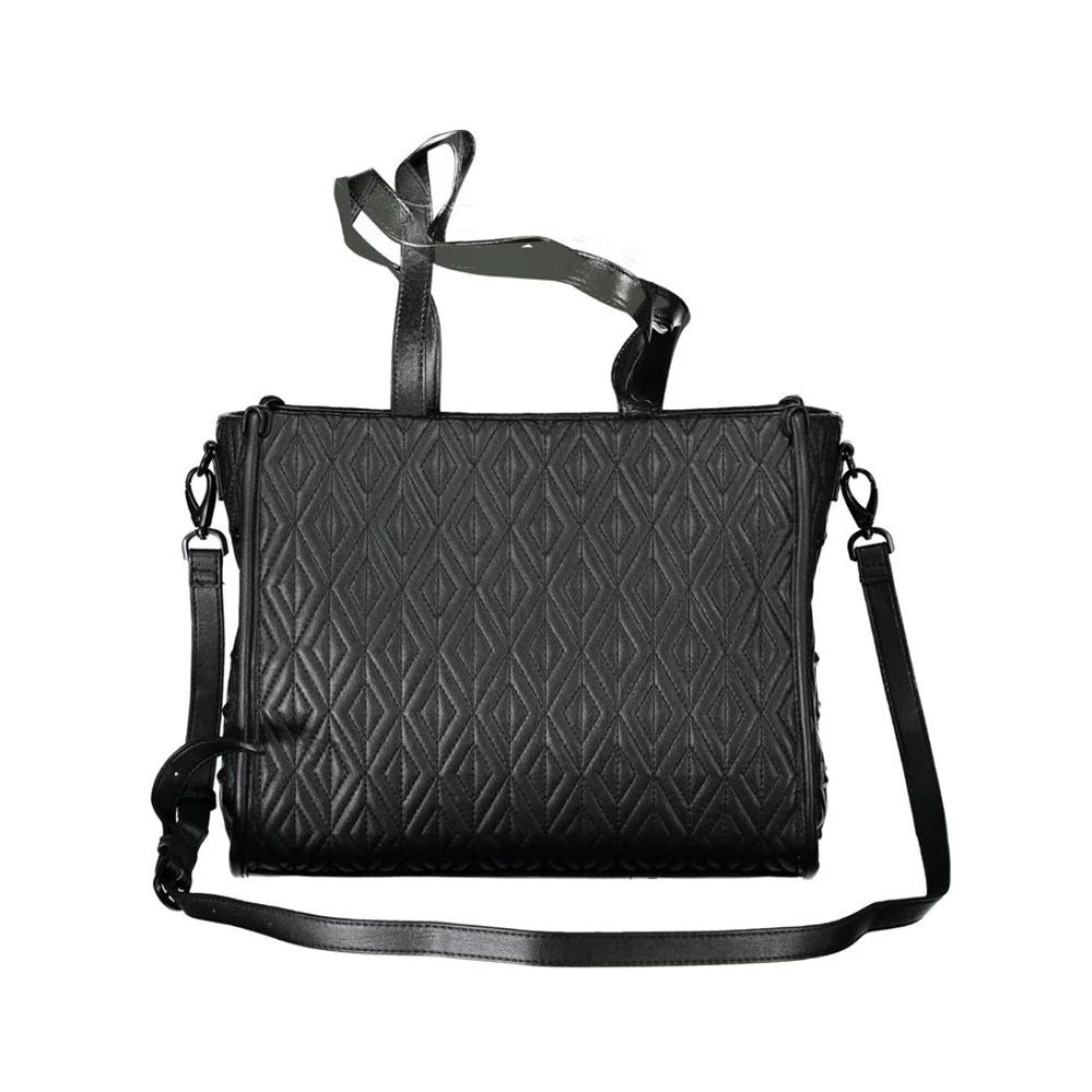 Valentino by Mario Valentino Zwarte Polyester Handtas | Va-32745 Black Dames