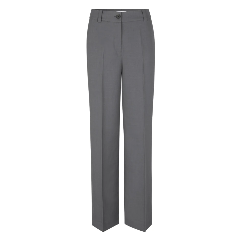 Modström Gale 2 wijde pijpen broek Gray Dames