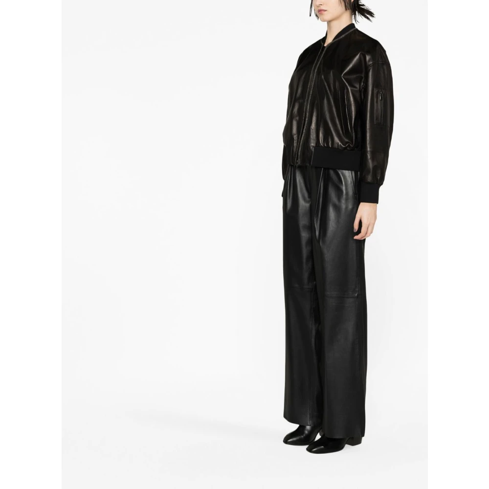 BRUNELLO CUCINELLI Leather Jackets Black Dames