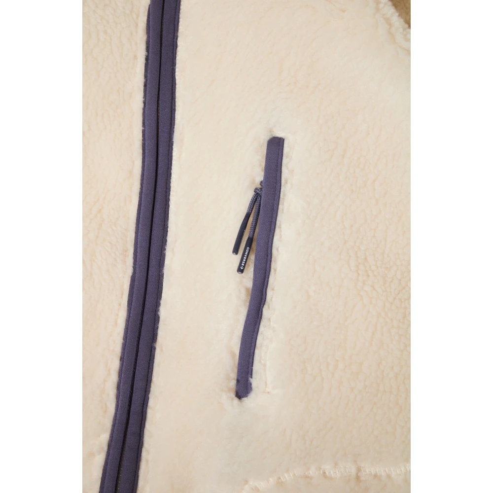 Converse Sherpa Full-Zip Jacket White Dames