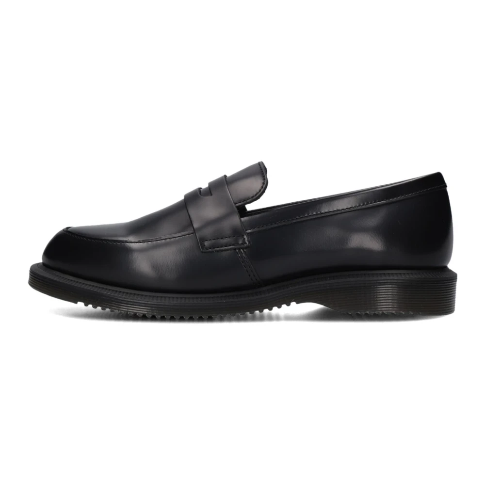 Dr. Martens Black Temara Polished Smooth Leather Loafers Women's Size 4 - Image 4