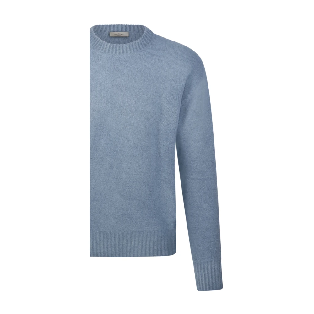 Altea Ronde Hals Sweater in Suikerpapier Blue Heren