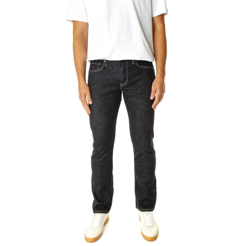 Pepe Jeans Straight Fit Jeans met middelhoge taille Black Heren