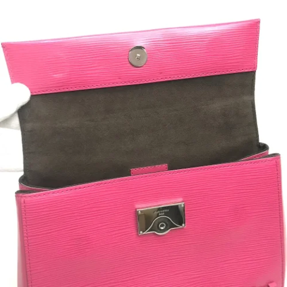 Louis Vuitton Vintage Pre-owned Leather louis-vuitton-bags Pink Dames