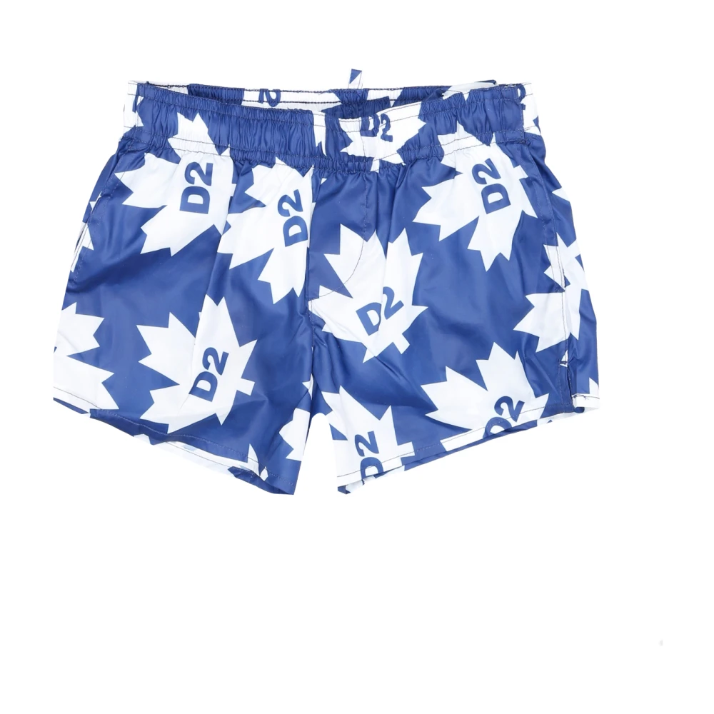 Dsquared2 Barn Havskläder Blå Badshorts Blue, Pojke