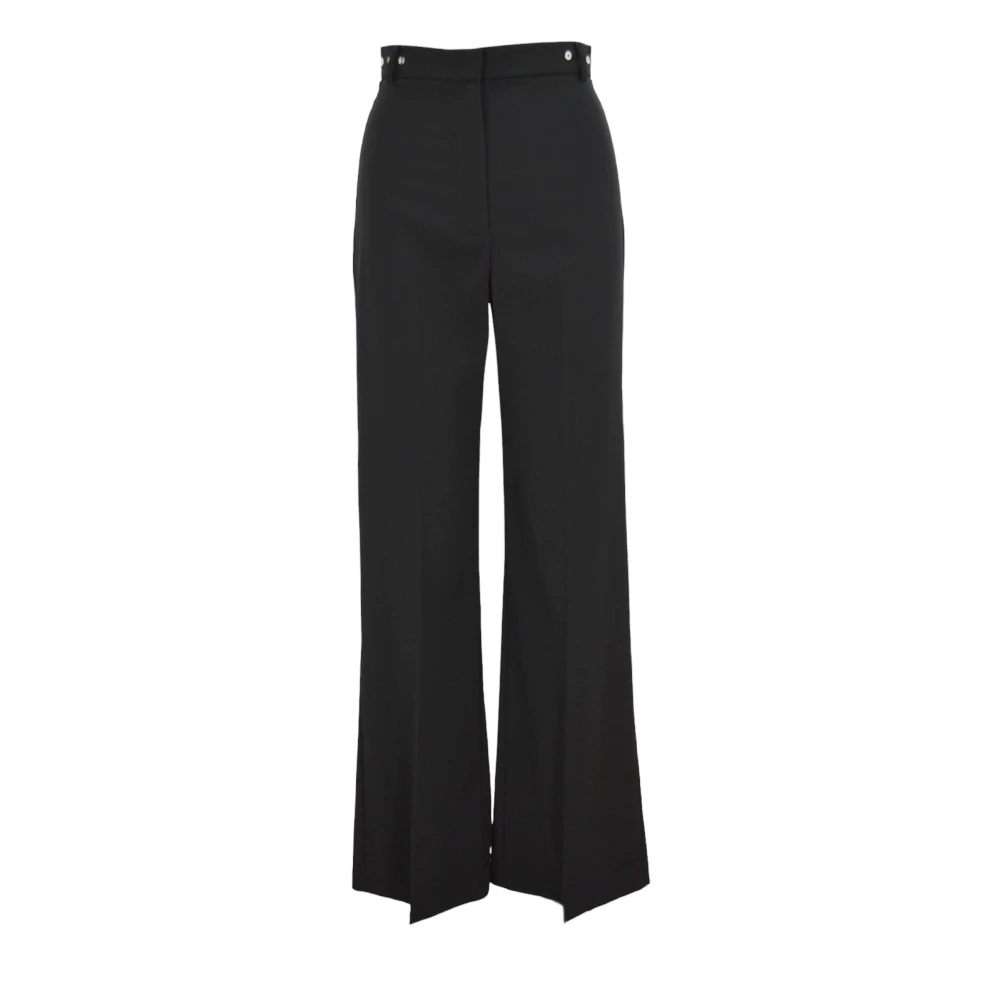 PATRIZIA PEPE Stijlvolle Broek met Over Fit Black Dames