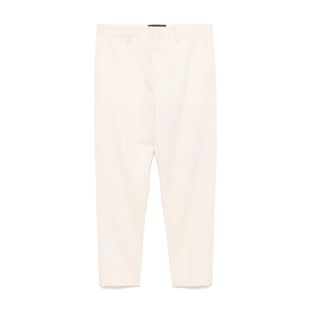 Low Brand Denim Chinos Ford Stijl Beige Heren