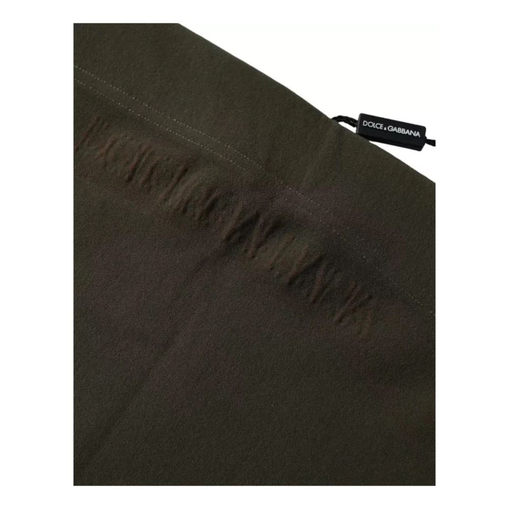 Dolce & Gabbana Bruine Katoenen Boxershorts met Elastische Tailleband Brown Heren