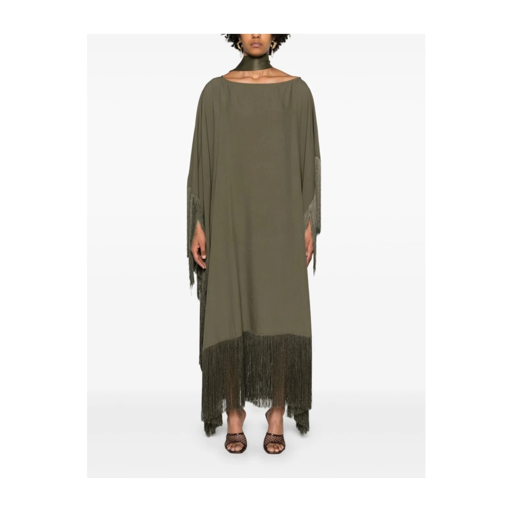Taller Marmo Groene Zee Kleding Franje Kaftan Green Dames