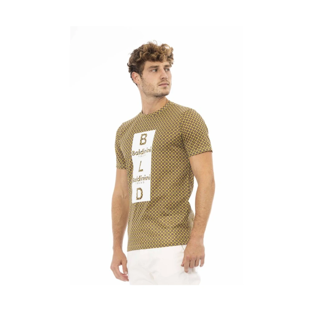 Baldinini Trendy T-shirt Green Heren