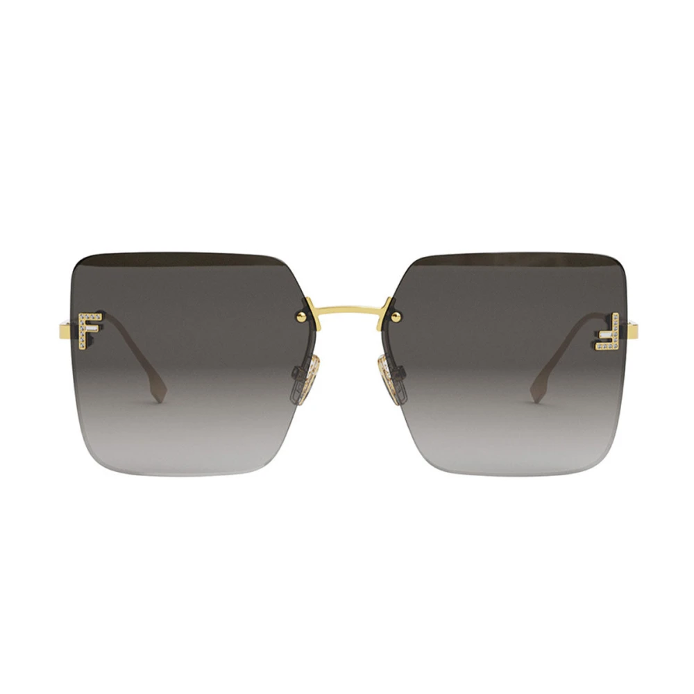 Fendi Unisex Yellow Sunglasses, 59 Mm, First Crystal Sunglasses