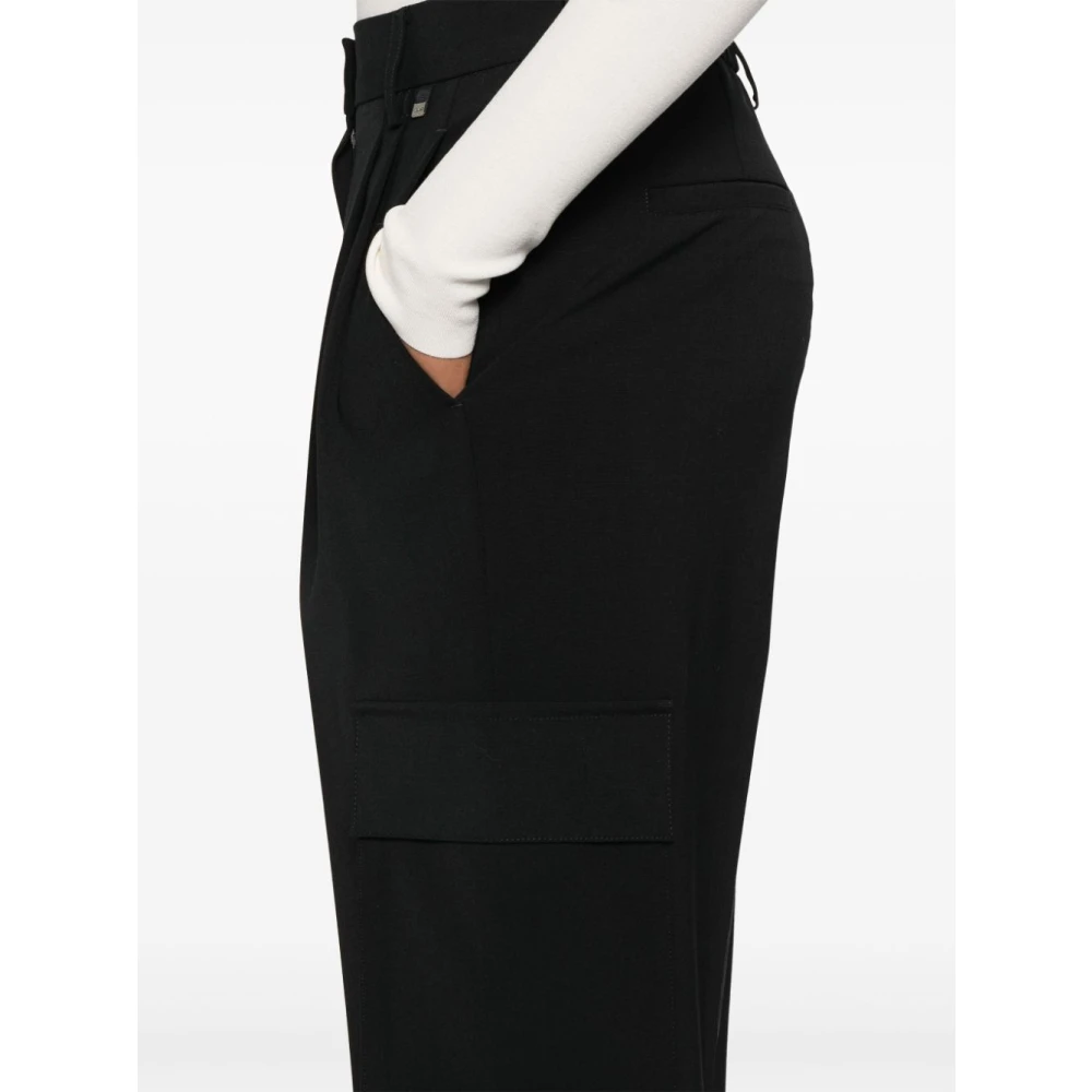 Herno Zwarte Pant voor Mannen Black Dames