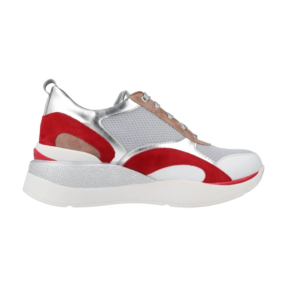 Stonefly Elettra Sneakers in Nappa/Textile/Goat Dames Schoenen Veelkleurig Multicolor