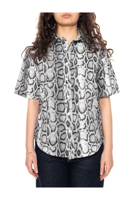 W' S/S Snake Camo Shirt
