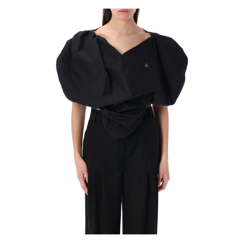 Vivienne Westwood Hart Top Stijlvol en Elegant Ontwerp Black Dames