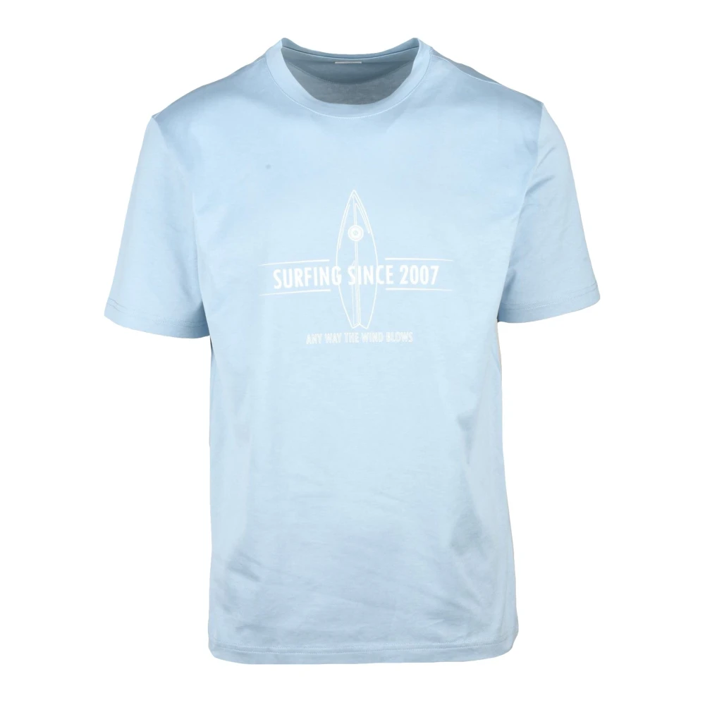Eleventy - Tops > T-Shirts - Blue - Eleventy - Modalova