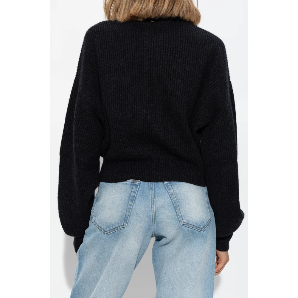 SPORTMAX Wollen Cardigan Svago Black Dames
