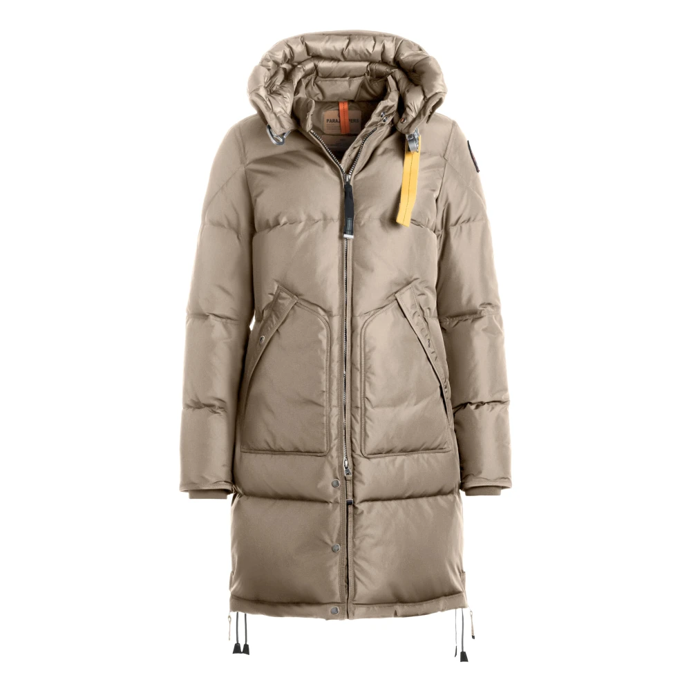 Parajumpers Women's Green Long Bear Down Jacket Atmosphere Color Small