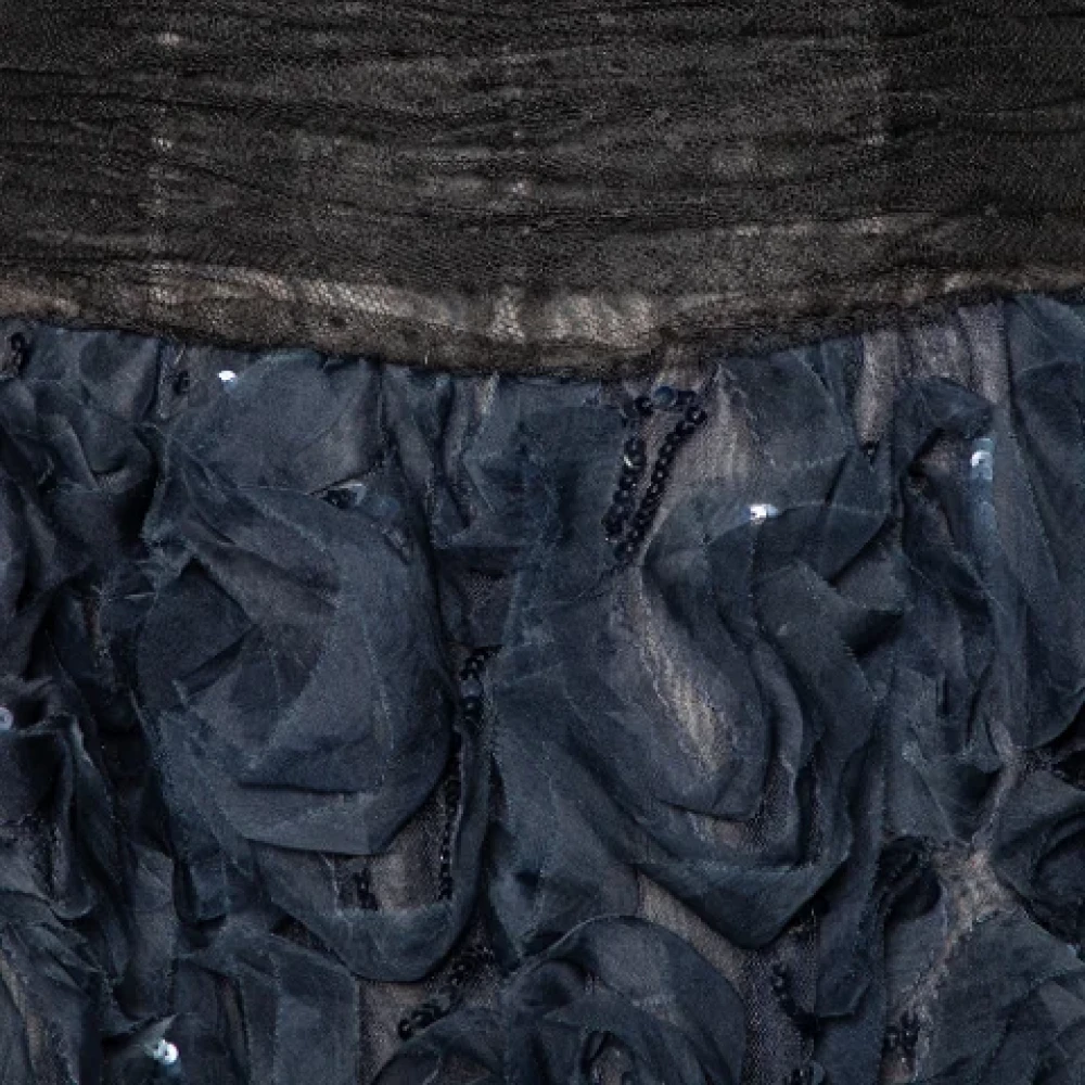 Oscar De La Renta Pre-owned Tulle dresses Black Dames