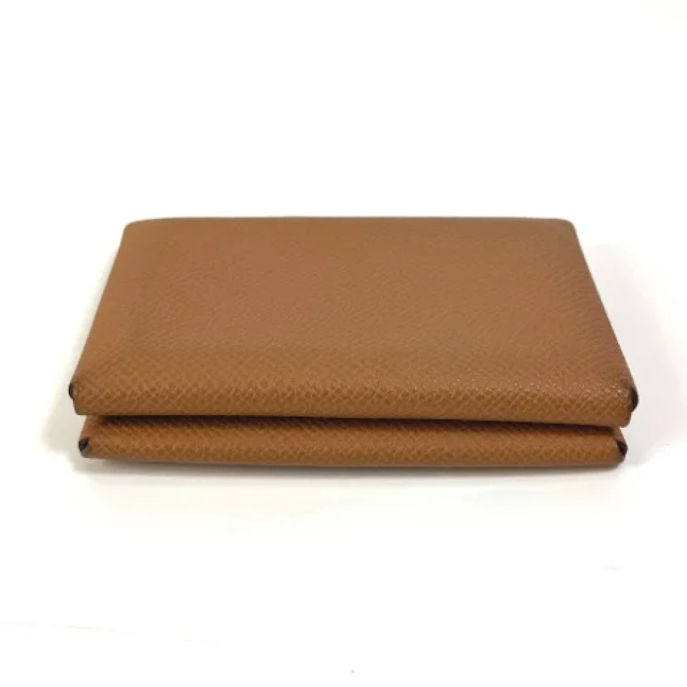 Hermès Vintage Pre-owned Leather home-office Brown Dames