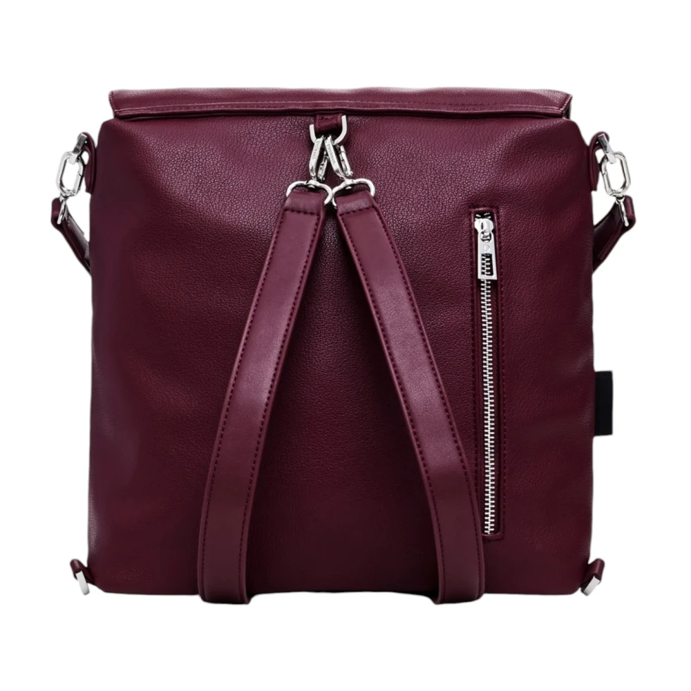 Desigual Blackwell Jersey Tas Herfst Winter Collectie Red Dames