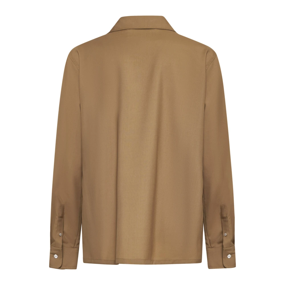 Marni Stijlvolle Overhemden Brown Heren