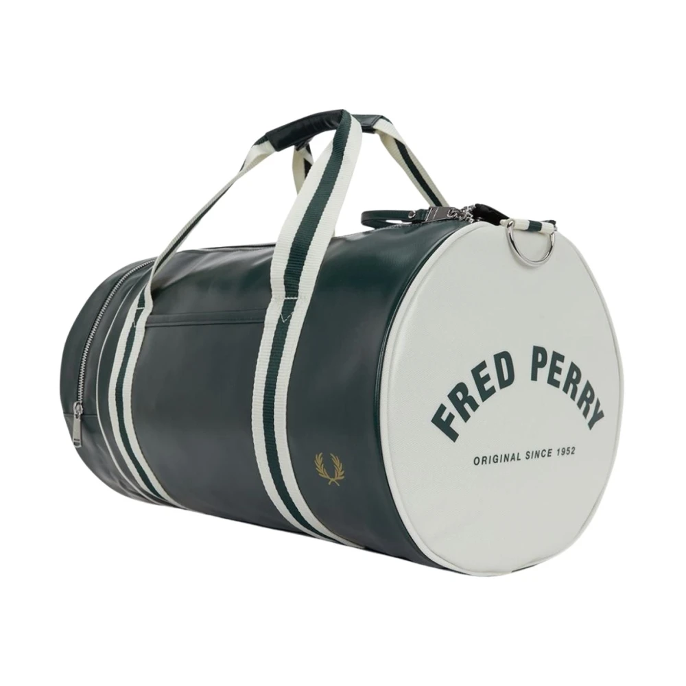 Fred Perry Unisex Vert Poloch Tasche Classic Barrel - Bild 2