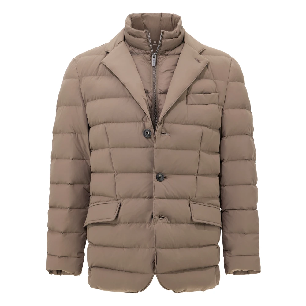 Boggi Milano Herr Brun Jackor M, Nylon, Dunjacka