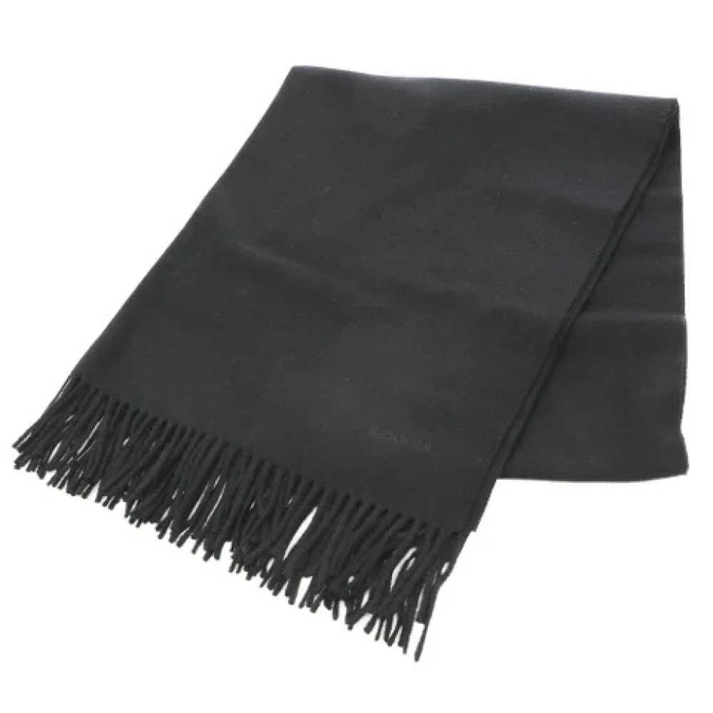 Hermès Vintage Pre-owned Silk scarves Black Dames