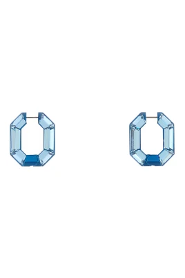 Lucent Octagon Hoop Earrings