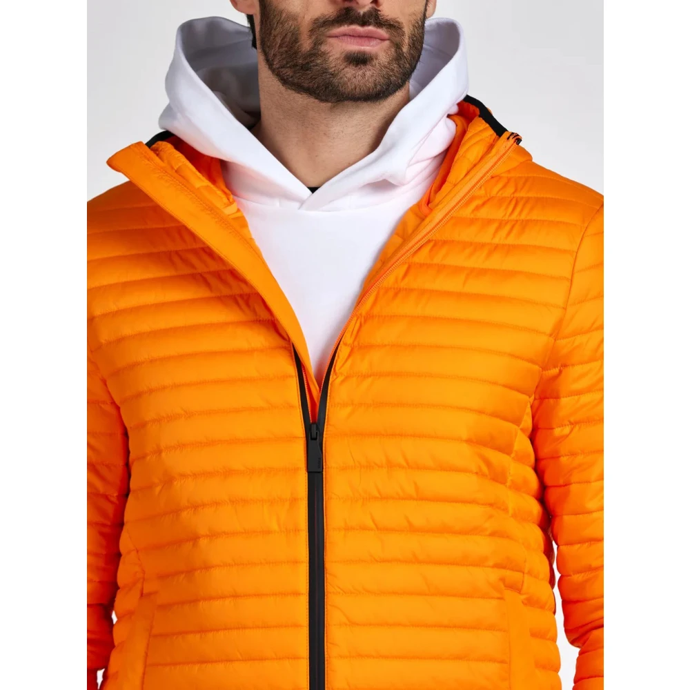 Suns Oranje Nylon Jas Orange Heren