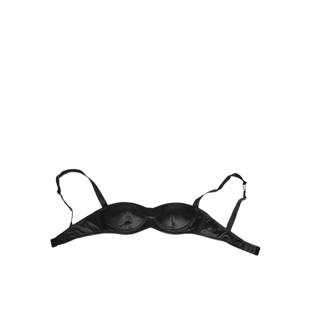 Dolce & Gabbana Women's Black Lace Thong Panties