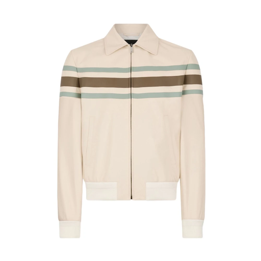 Dsquared2 Men's White Coats - Bomber Jackets - M - Jackets
